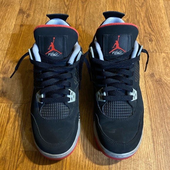 Air Jordan 4 Retro GS ‘Bred’ 2012 Shoes, Size:6.5Y - Picture 2 of 11